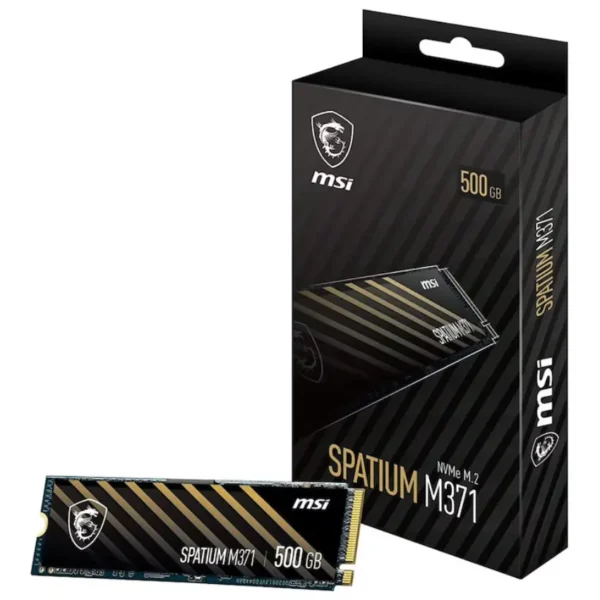 Disco SSD SPATIUM M371 500GB, 3D NAND, PCIe Gen3 x4, NVMe, M.2 2280