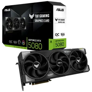 Placa de Video ASUS TUF Gaming GeForce RTX 5080 16GB GDDR7 OC Edition