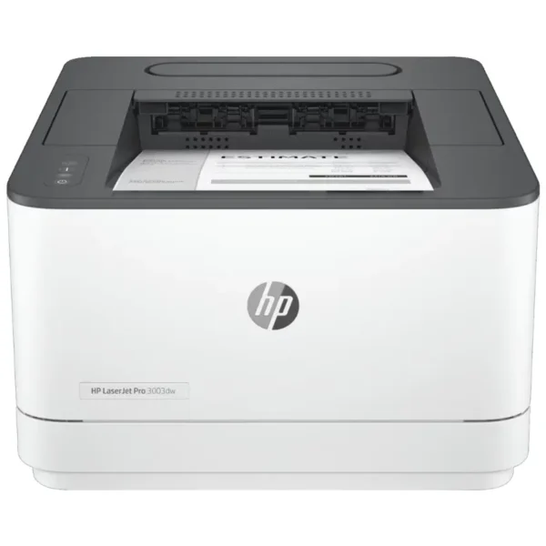 Impresora HP LaserJet Pro 3003dw, RJ-45, Wi-Fi, USB, Blanco/Gris