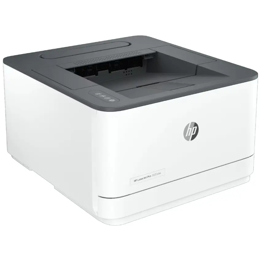Impresora HP LaserJet Pro 3003dw, RJ-45, Wi-Fi, USB, Blanco/Gris