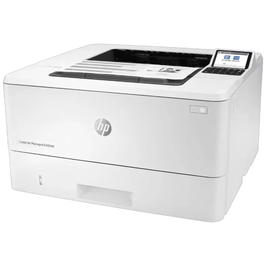 Impresora HP LaserJet Managed E40040dn, RJ-45, USB, Blanco