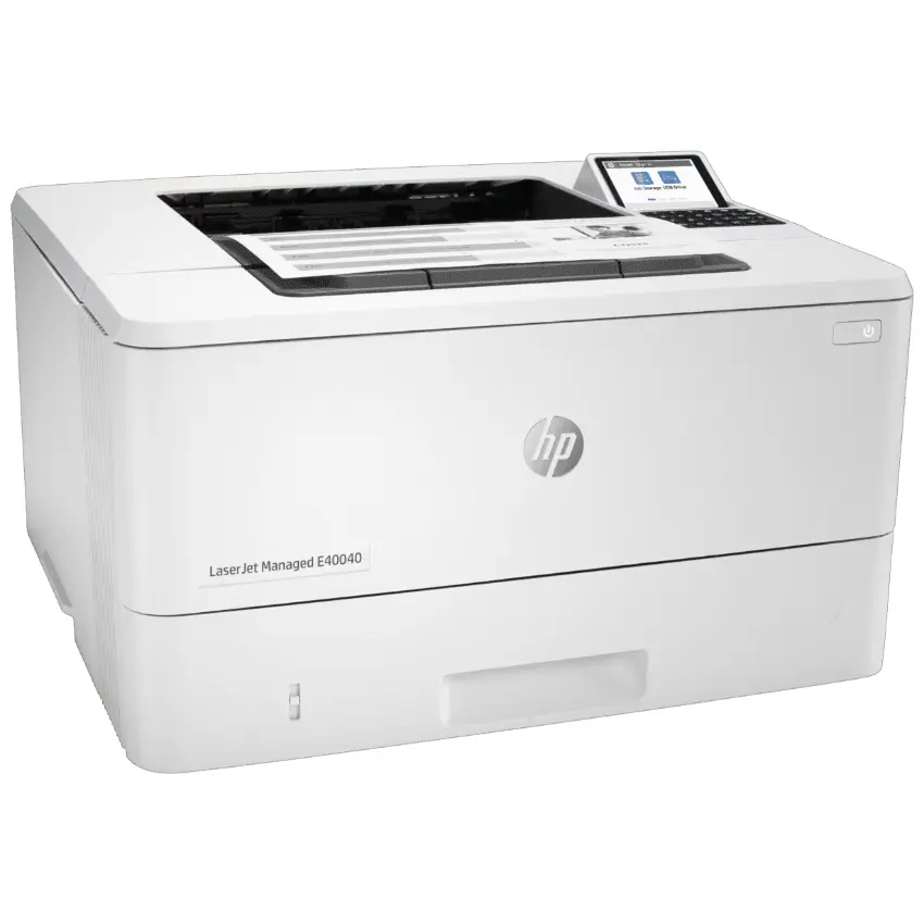 Impresora HP LaserJet Managed E40040dn, RJ-45, USB, Blanco