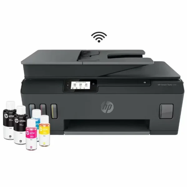 Impresora Multifunción HP Smart Tank 530, Wi-Fi, Sistema Continuo, Negro/Gris