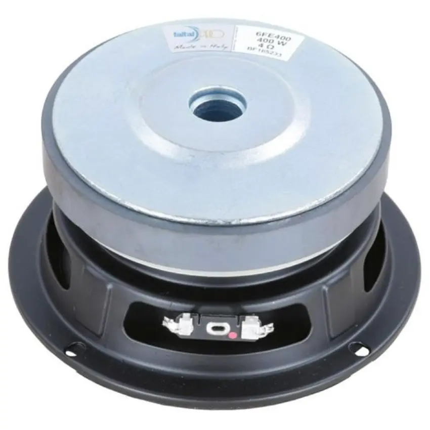 Parlante FaitalPRO 6FE400 de 6", 200 W, 94 dB, 8 ohms