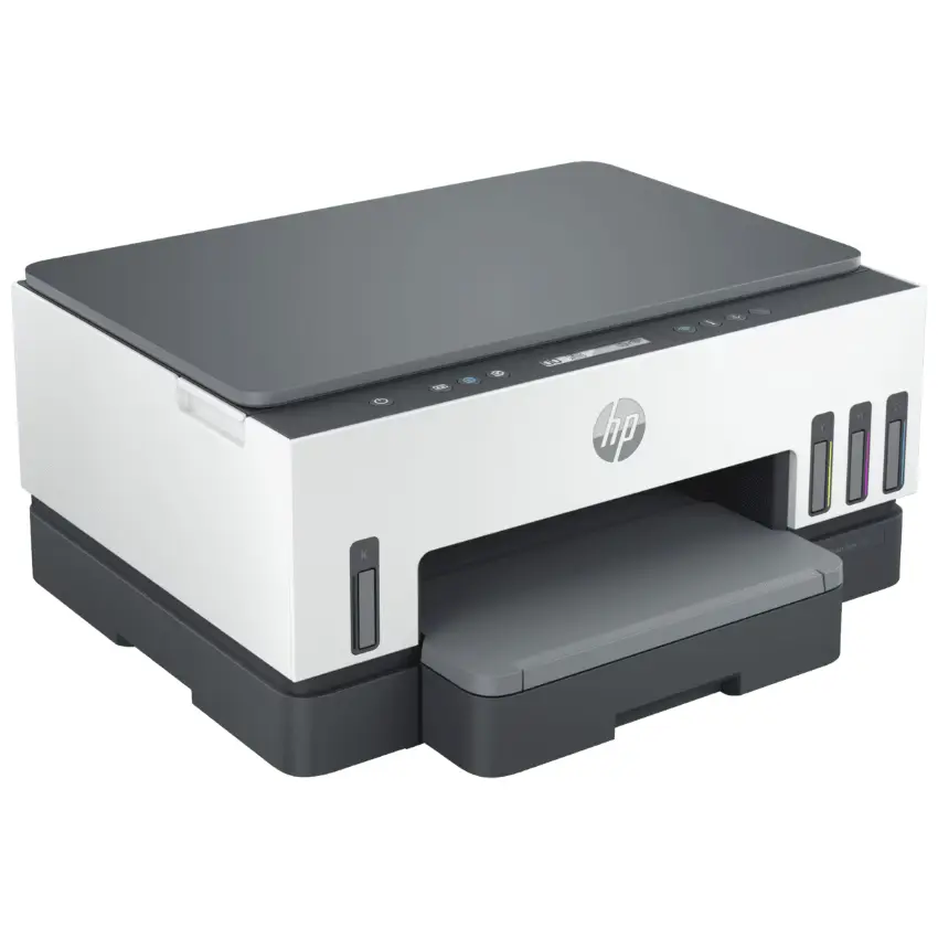Impresora Multifunción HP Smart Tank 720, Wi-Fi, Bluetooth, Sistema Continuo, Blanco/Gris
