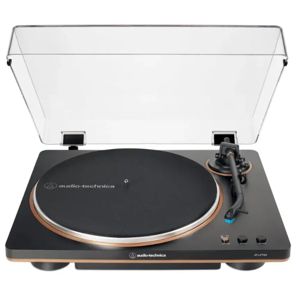 Bandeja Giradiscos Audio-Technica AT-LP70X (Negro / Bronce)