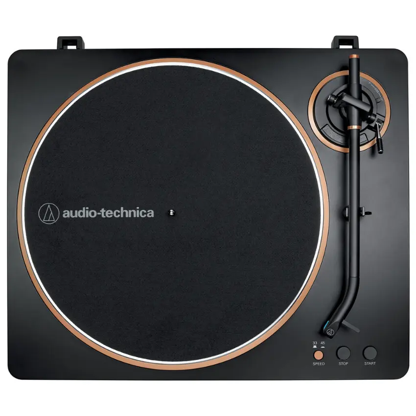 Bandeja Giradiscos Audio-Technica AT-LP70X (Negro / Bronce) Bandeja Giradiscos Audio-Technica AT-LP70X (Negro / Bronce)