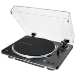 Bandeja Giradiscos Audio-Technica AT-LP70XBT con Bluetooth (Negro / Plateado)