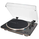 Bandeja Giradiscos Audio-Technica AT-LP70XBT con Bluetooth (Negro / Bronce)