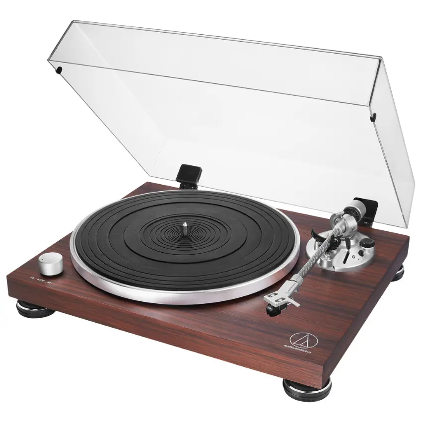 Bandeja Giradiscos Audio-Technica AT-LPW50BT-RW con Bluetooth