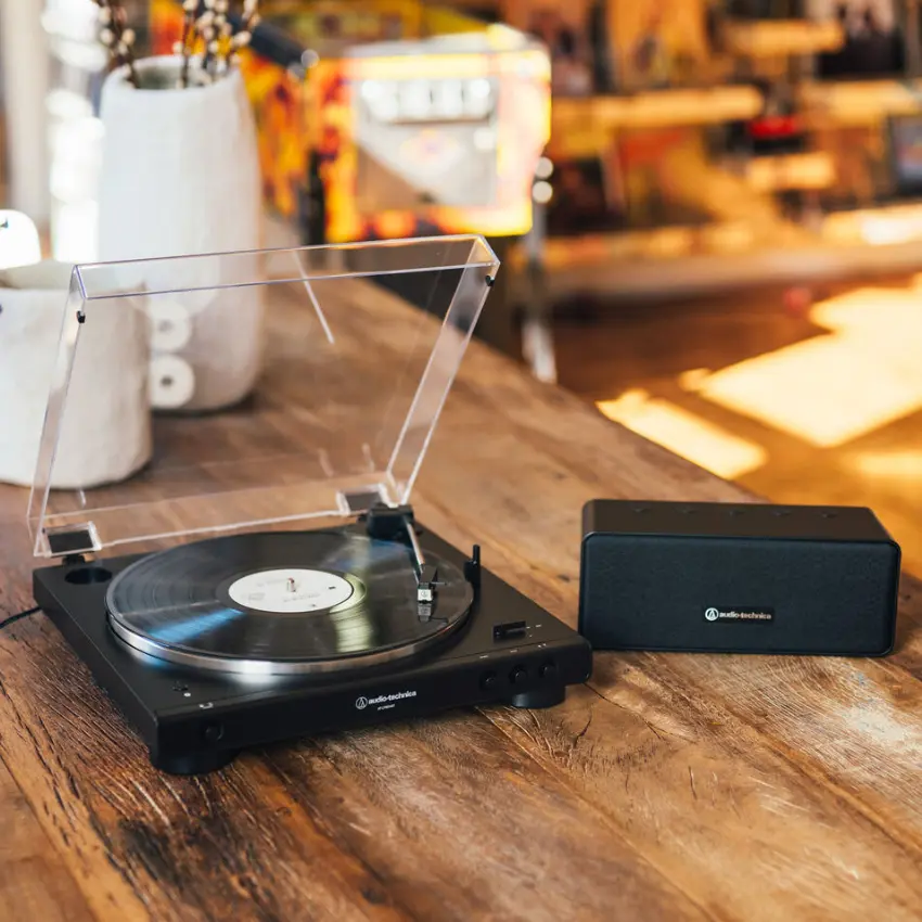 Parlante Audio-Technica AT-SP65XBT, Bluetooth, Portátil, Negro