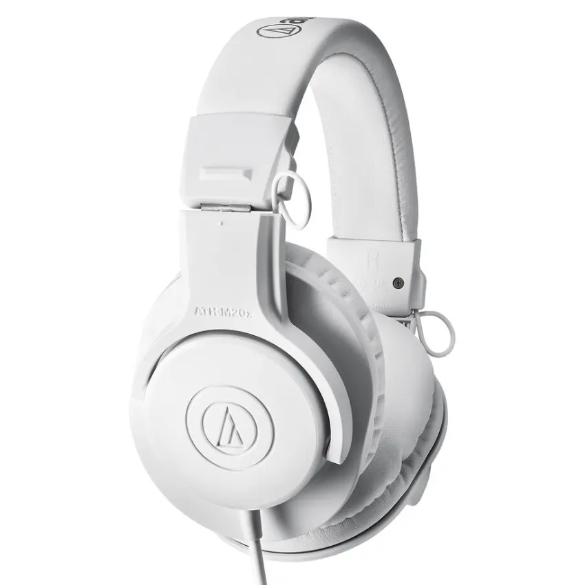 Auriculares de Monitoreo Cerrados Audio-Technica ATH-M20xWH (Blanco) Auriculares de Monitoreo Cerrados Audio-Technica ATH-M20xWH (Blanco)