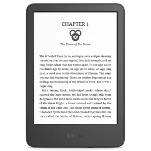 Tablet Amazon Kindle Gen 11, E-Reader, Pantalla 6", Almacenamiento 16GB, Versión 2024, Negro