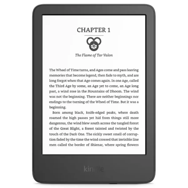 Tablet Amazon Kindle Gen 11, E-Reader, Pantalla 6", Almacenamiento 16GB, Versión 2024, Negro