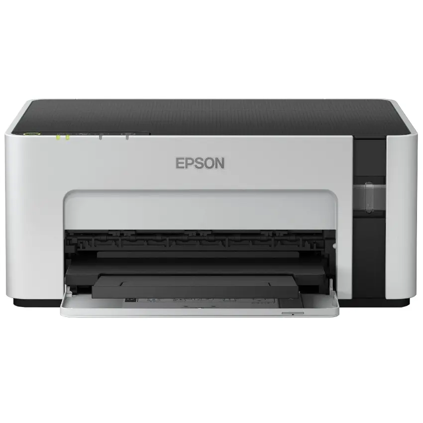 Impresora Epson EcoTank M1120, Wi-Fi, Sistema Continuo, Blanco/Gris