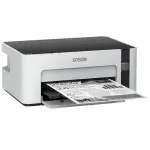 Impresora Epson EcoTank M1120, Wi-Fi, Sistema Continuo, Blanco/Gris
