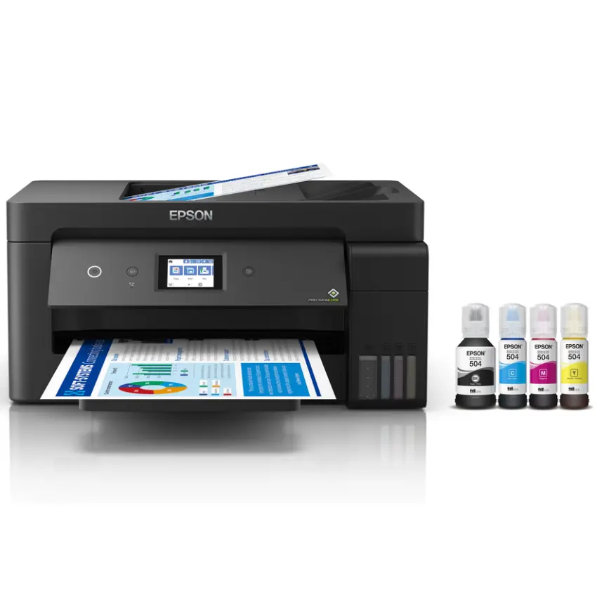 Impresora Multifunción Epson EcoTank L14150, RJ-45, Wi-Fi, Negro