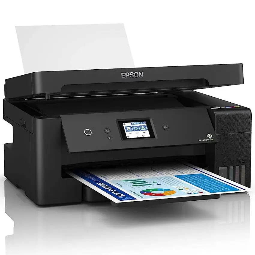 Impresora Multifunción Epson EcoTank L14150, RJ-45, Wi-Fi, Negro