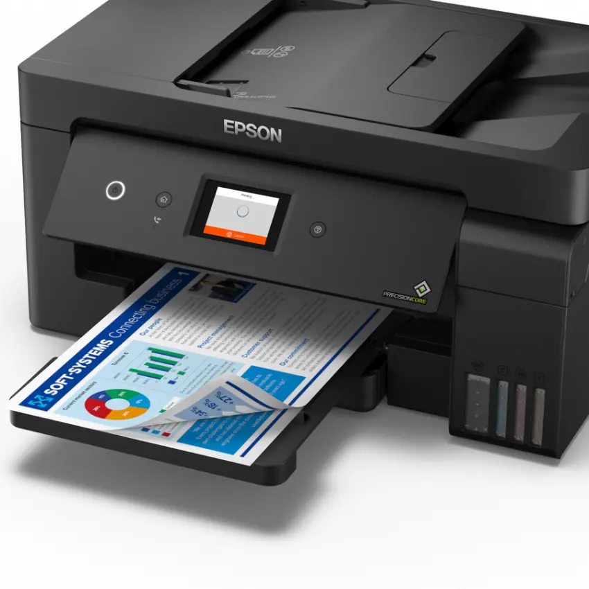 Impresora Multifunción Epson EcoTank L14150, RJ-45, Wi-Fi, Negro