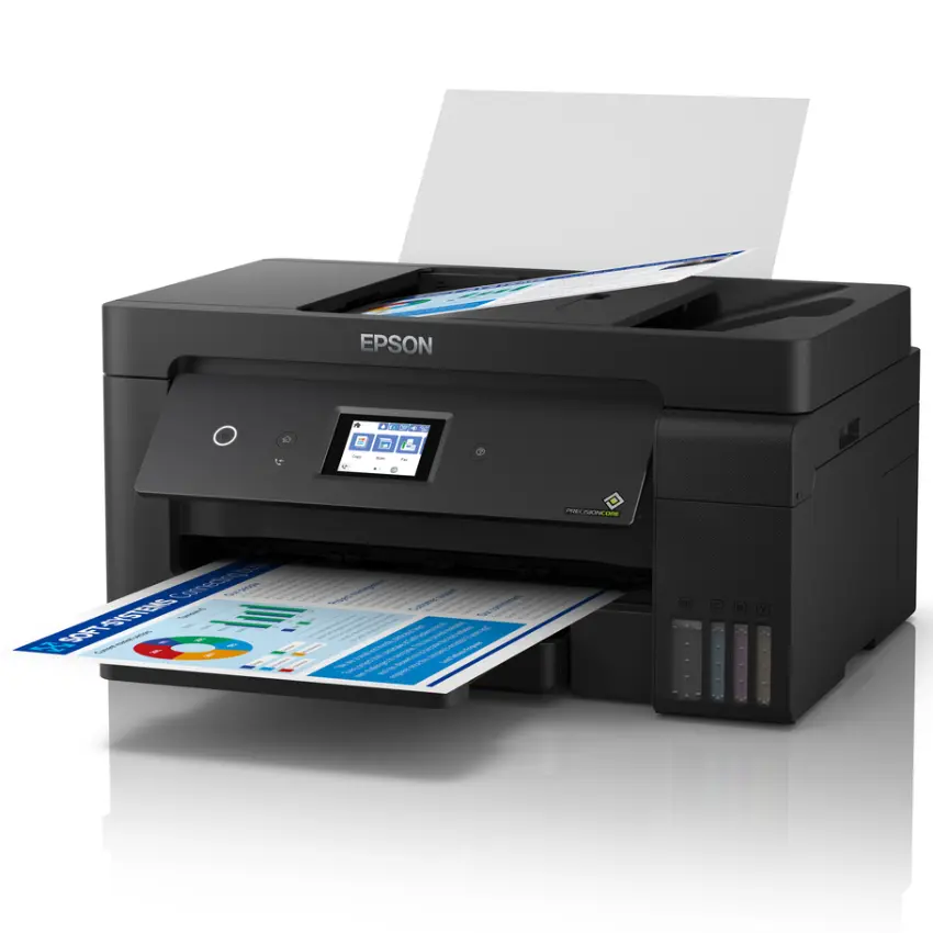 Impresora Multifunción Epson EcoTank L14150, RJ-45, Wi-Fi, Negro