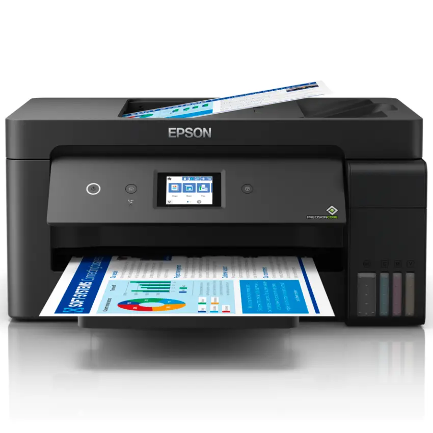 Impresora Multifunción Epson EcoTank L14150, RJ-45, Wi-Fi, Negro