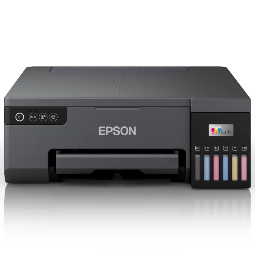Impresora Epson EcoTank L8050, Wi-Fi, Negro