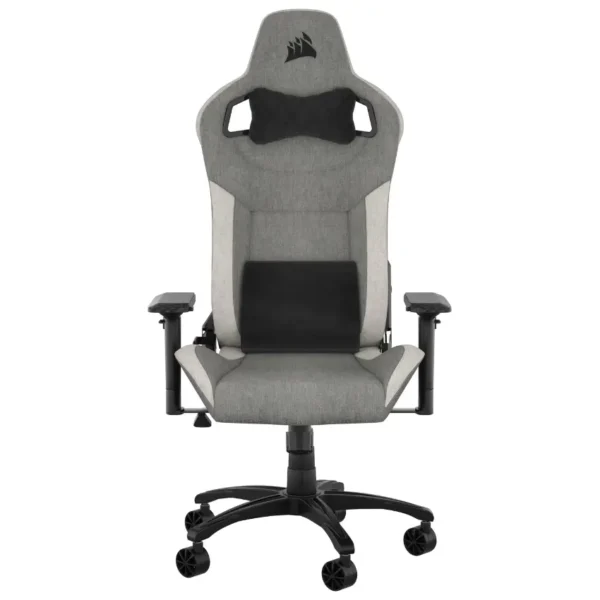 Silla Gamer Corsair T3 RUSH, Gris/Blanco