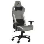 Silla Gamer Corsair T3 RUSH, Gris/Blanco