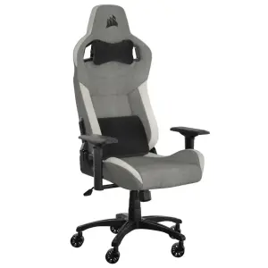 Silla Gamer Corsair T3 RUSH, Gris/Blanco