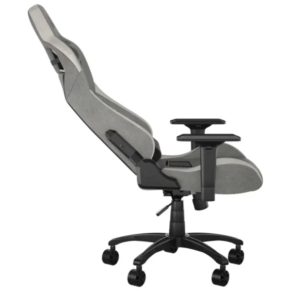 Silla Gamer Corsair T3 RUSH, Gris/Blanco