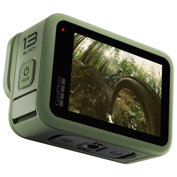 Cámara GoPro HERO13 Black en Verde Bosque, 27MP, Pantalla táctil, Wi-Fi, Bluetooth, Sumergible
