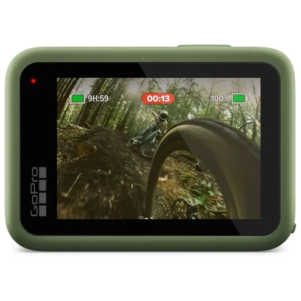 Cámara GoPro HERO13 Black en Verde Bosque, 27MP, Pantalla táctil, Wi-Fi, Bluetooth, Sumergible