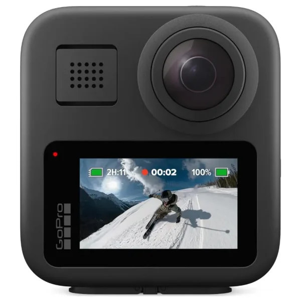 Cámara GoPro MAX 360 (2025), 16.6MP, Pantalla táctil, Wi-Fi, Bluetooth, Sumergible
