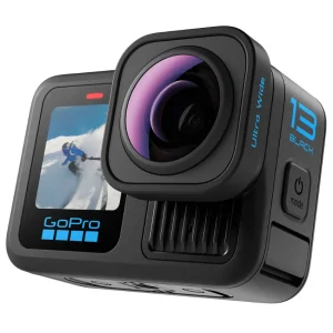 Cámara GoPro HERO13 Black Ultra Wide Edition, 27MP, Pantalla táctil, Wi-Fi, Bluetooth, Sumergible