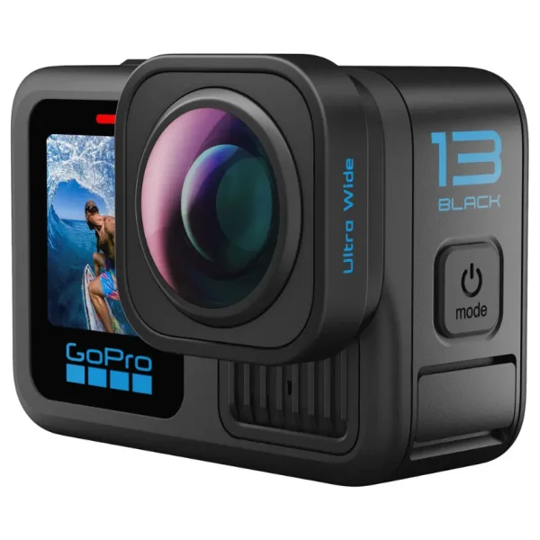 Cámara GoPro HERO13 Black Ultra Wide Edition, 27MP, Pantalla táctil, Wi-Fi, Bluetooth, Sumergible