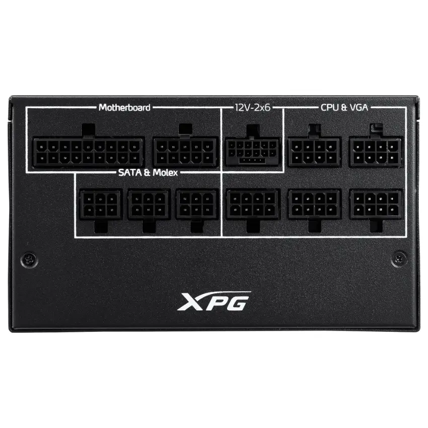 Fuente de alimentación modular ADATA XPG CORE REACTOR II, 80 PLUS Gold Fuente de alimentación modular ADATA XPG CORE REACTOR II, 80 PLUS Gold