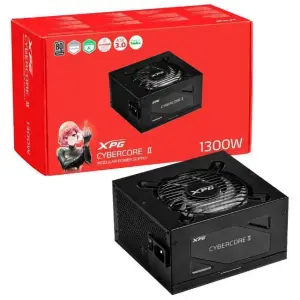 Fuente de alimentación modular ADATA XPG CYBERCORE II, 1300W, 80 PLUS Platinum