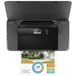 Impresora Portátil HP OfficeJet 200, Wi-Fi, USB, Negro