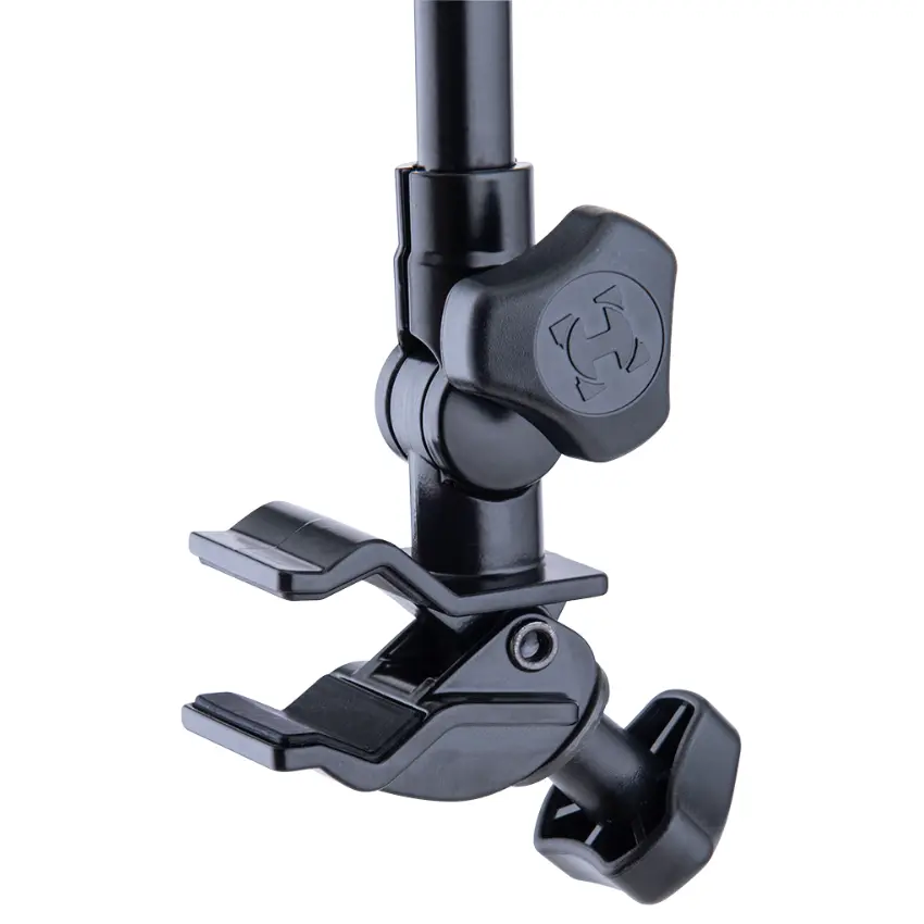 Soporte Universal para Micrófono y Cámara para Podcast, Brazo Articulado de Mesa