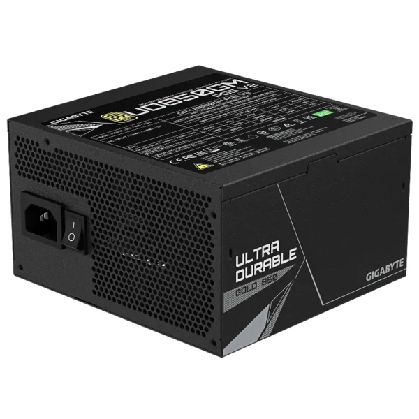 Fuente de alimentación modular Gigabyte UD850GM PG5 V2 850W 80 PLUS Gold, Preparada para PCIe 5.1
