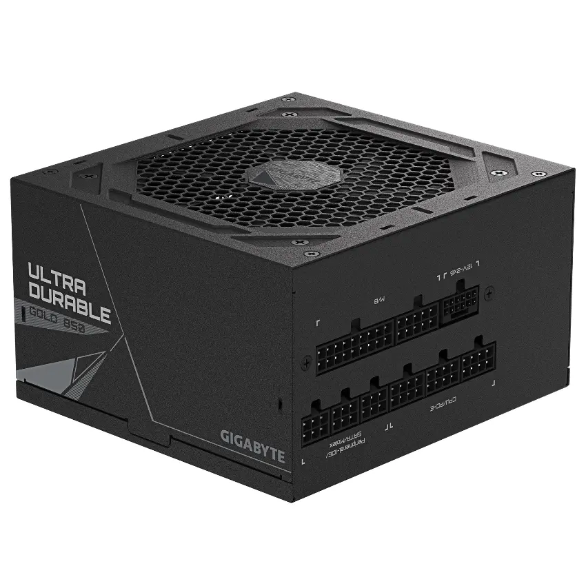 Fuente de alimentación modular Gigabyte UD850GM PG5 V2 850W 80 PLUS Gold, Preparada para PCIe 5.1 Fuente de alimentación modular Gigabyte UD850GM PG5 V2 850W 80 PLUS Gold, Preparada para PCIe 5.1