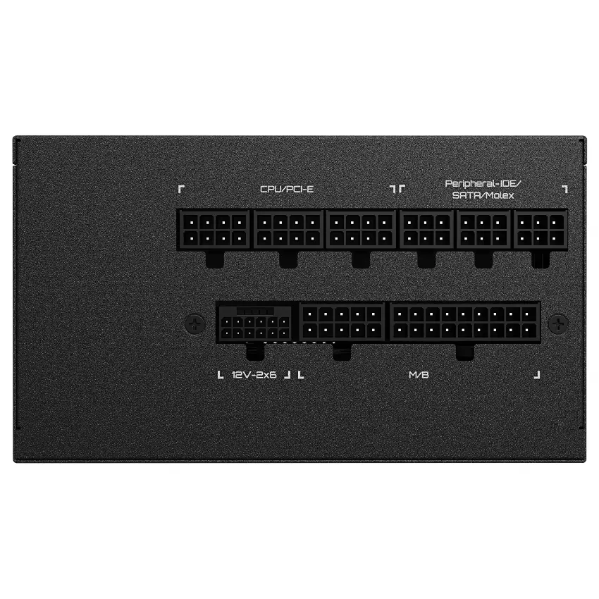 Fuente de alimentación modular Gigabyte UD850GM PG5 V2 850W 80 PLUS Gold, Preparada para PCIe 5.1 Fuente de alimentación modular Gigabyte UD850GM PG5 V2 850W 80 PLUS Gold, Preparada para PCIe 5.1