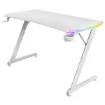 Escritorio Gamer Trust GXT 709W Luminus RGB Blanco