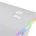 Escritorio Gamer Trust GXT 709W Luminus RGB Blanco