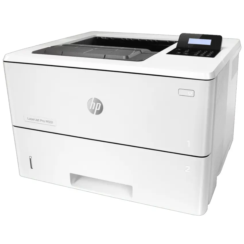 Impresora HP LaserJet Pro M501dn, RJ-45, USB, Blanco