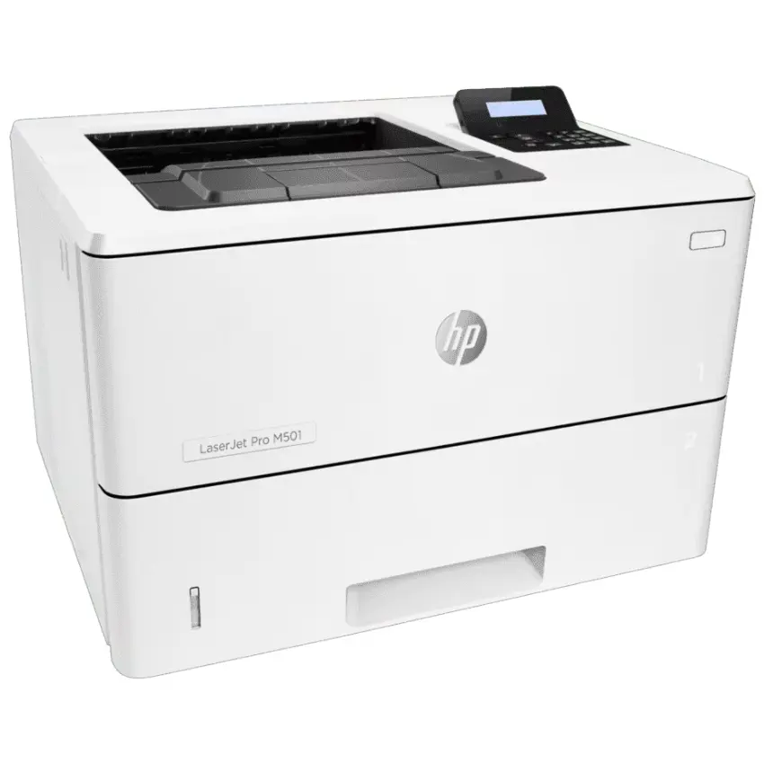 Impresora HP LaserJet Pro M501dn, RJ-45, USB, Blanco