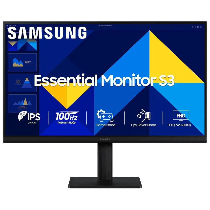 Monitor Samsung S3 S30GD, 22", 100Hz, IPS, 1920x1080, 5ms, HDMI, VGA Monitor Samsung S3 S30GD, 22", 100Hz, IPS, 1920x1080, 5ms, HDMI, VGA