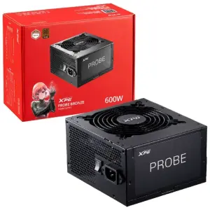 Fuente de alimentación ADATA XPG PROBE, 600W, 80 PLUS Bronze