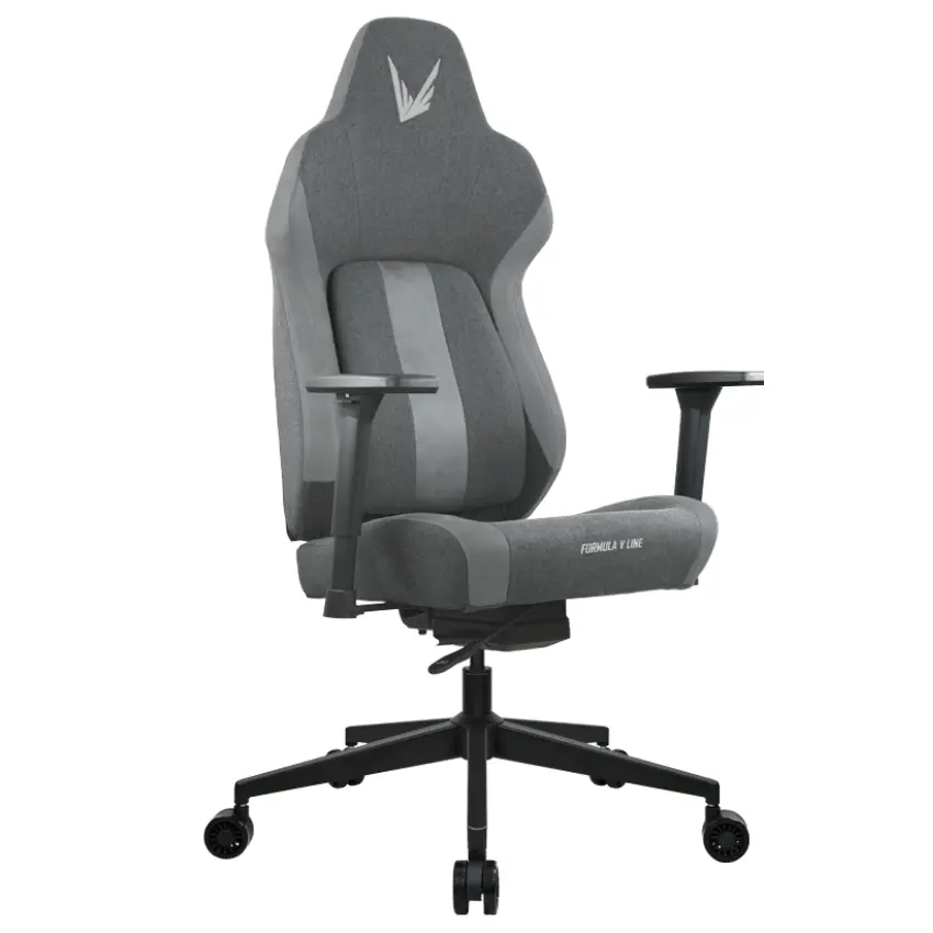 Silla Gamer Formula V Line Viron Fabric Gris Claro