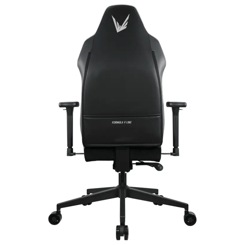 Silla Gamer Formula V Line Viron RacerPU Negro/Blanco